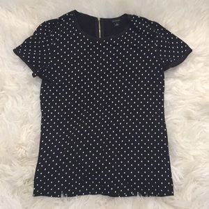polka dot shirt